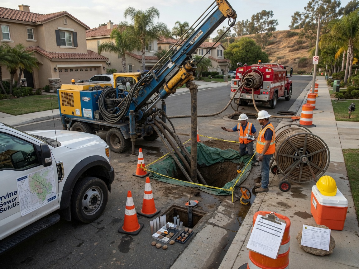 What Affects Trenchless Pipe Repair Costs in Orange County