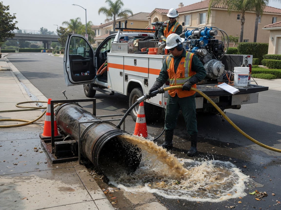 Hydro Jetting in Orange County, CA